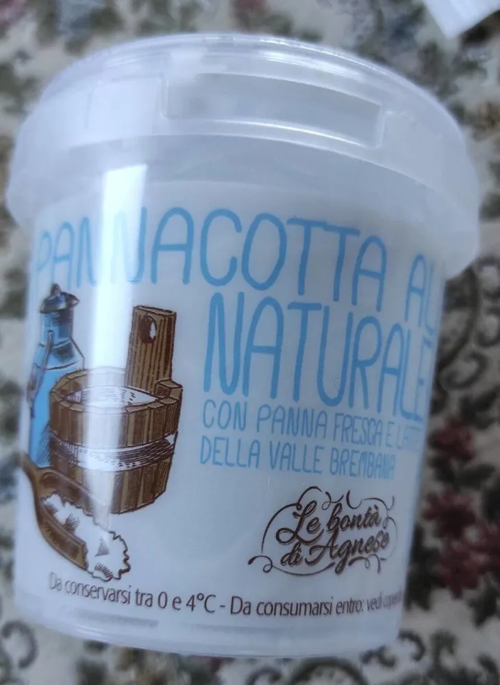 Panna cotta al naturale