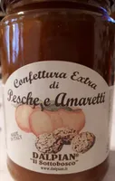 Confettura extra di pesche e amaretti