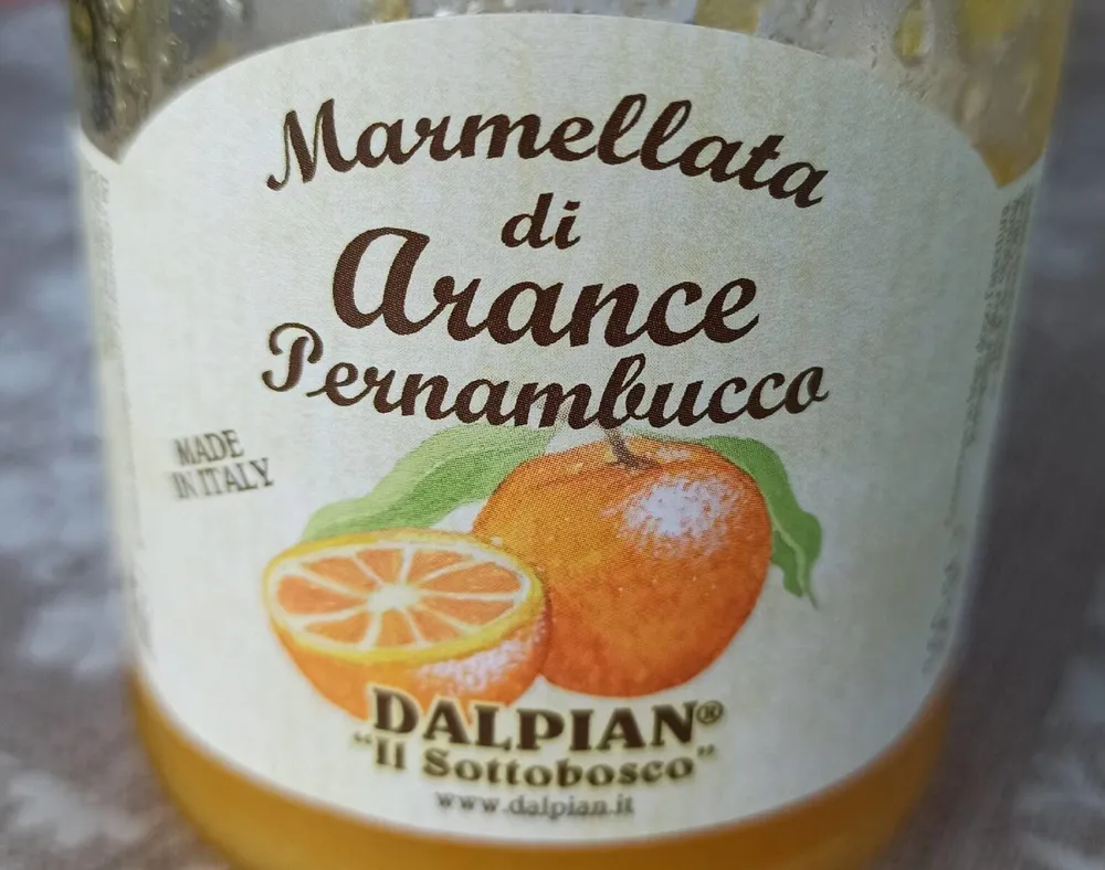 Marmellata di Arance Pernabucco