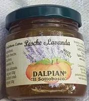 Confettura pesche e lavanda
