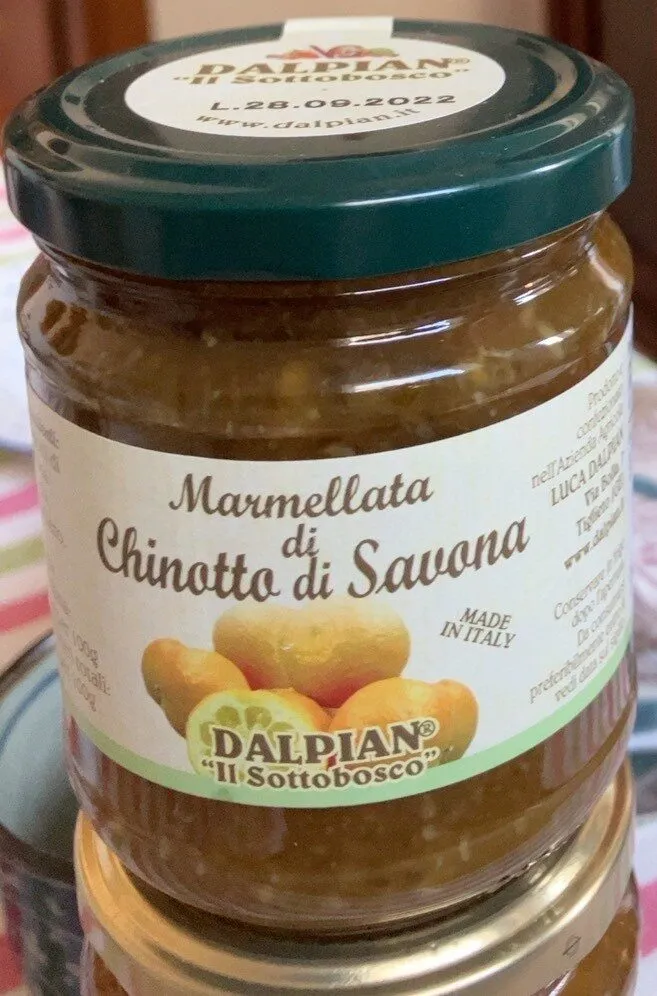 Marmellata dì chinotto di Savona