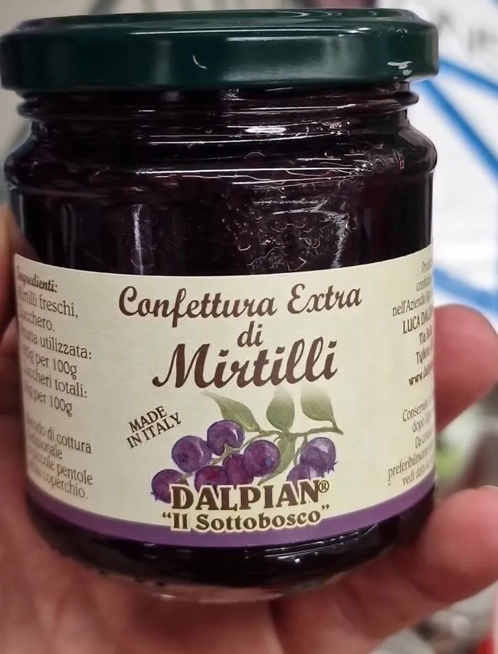 Confettura extra di mirtilli