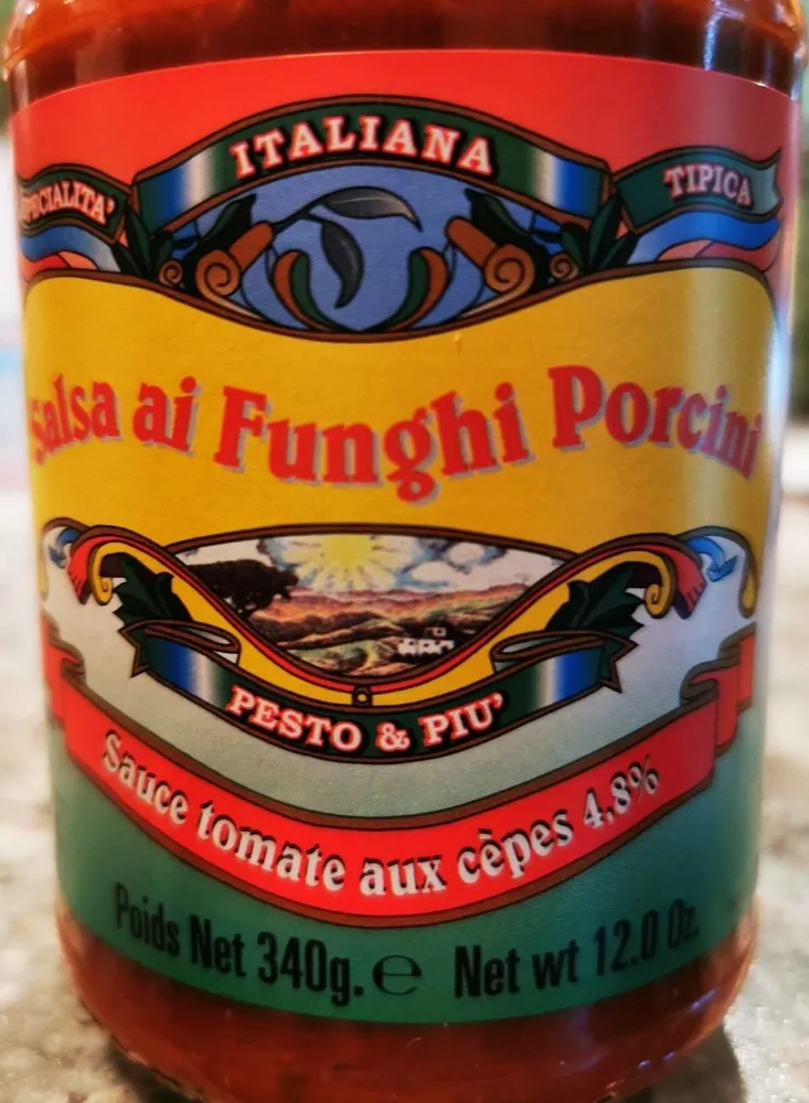 Sauce tomate aux cèpes