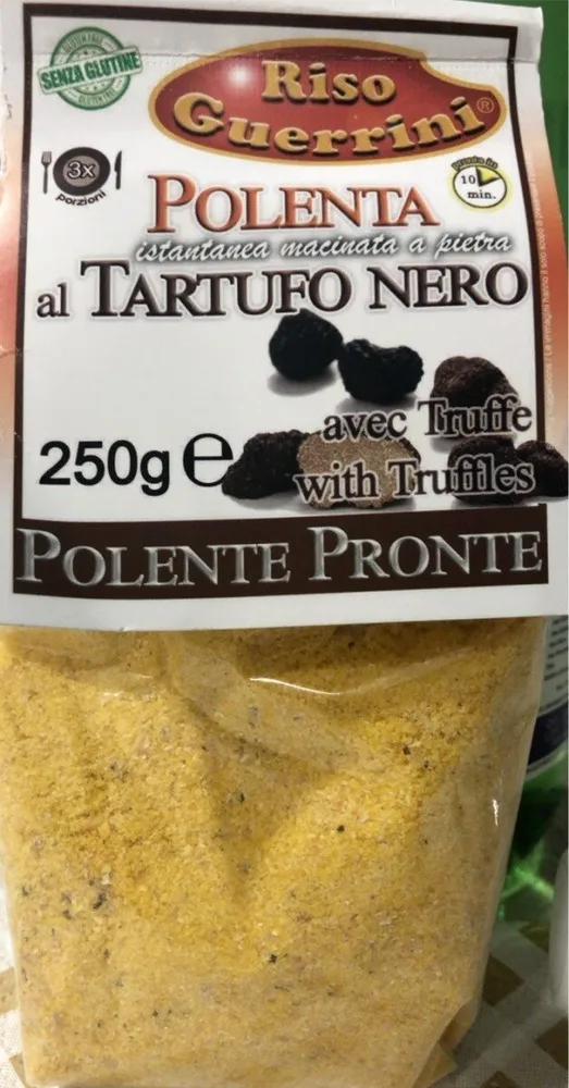 Polenta al tartufo nero