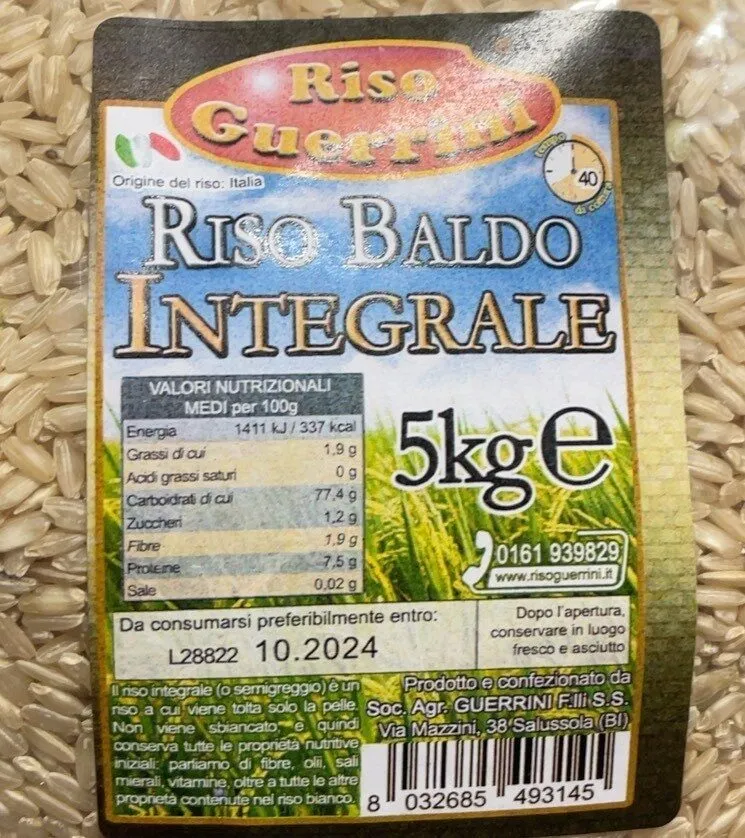 Riso baldo integrale
