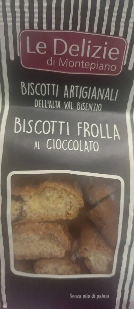 Biscotti frolla al cioccolato