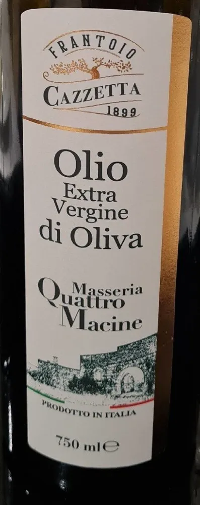 olio Evo masseria quattro macine