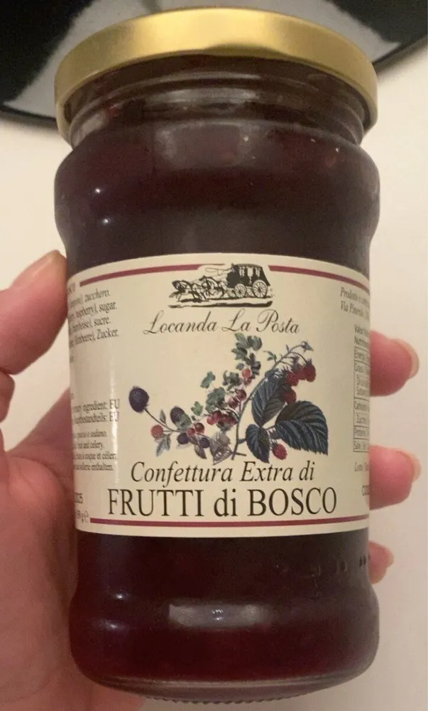 Confettura extra di frutti fi bosco
