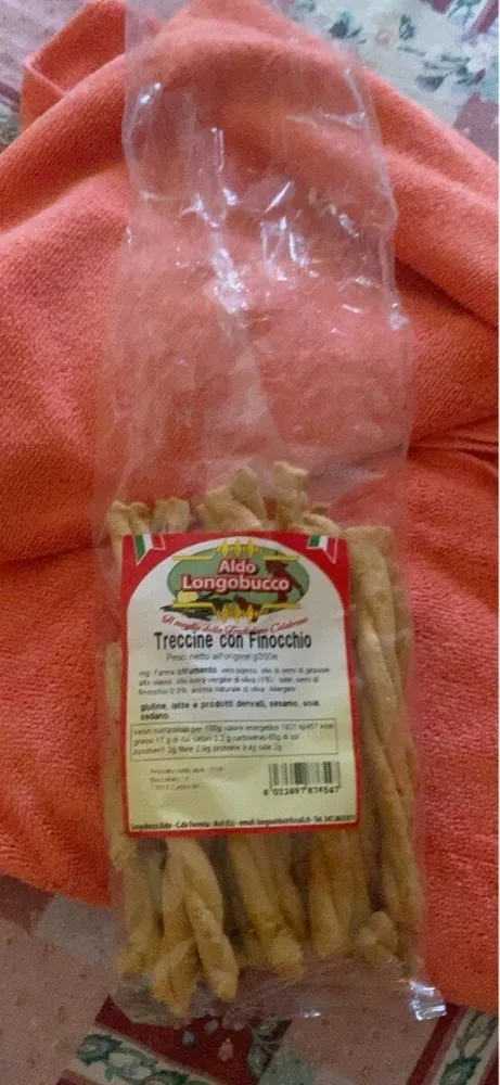 Treccine con finocchio