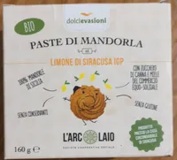 Pasta di mandorla al limone