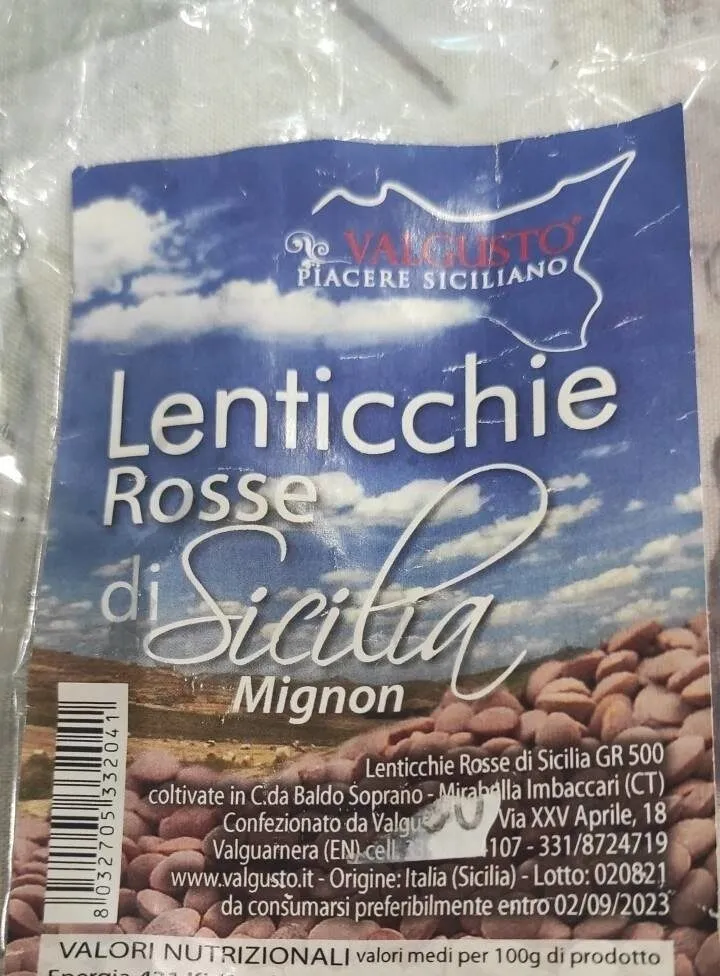 Lenticchie rosse mignon
