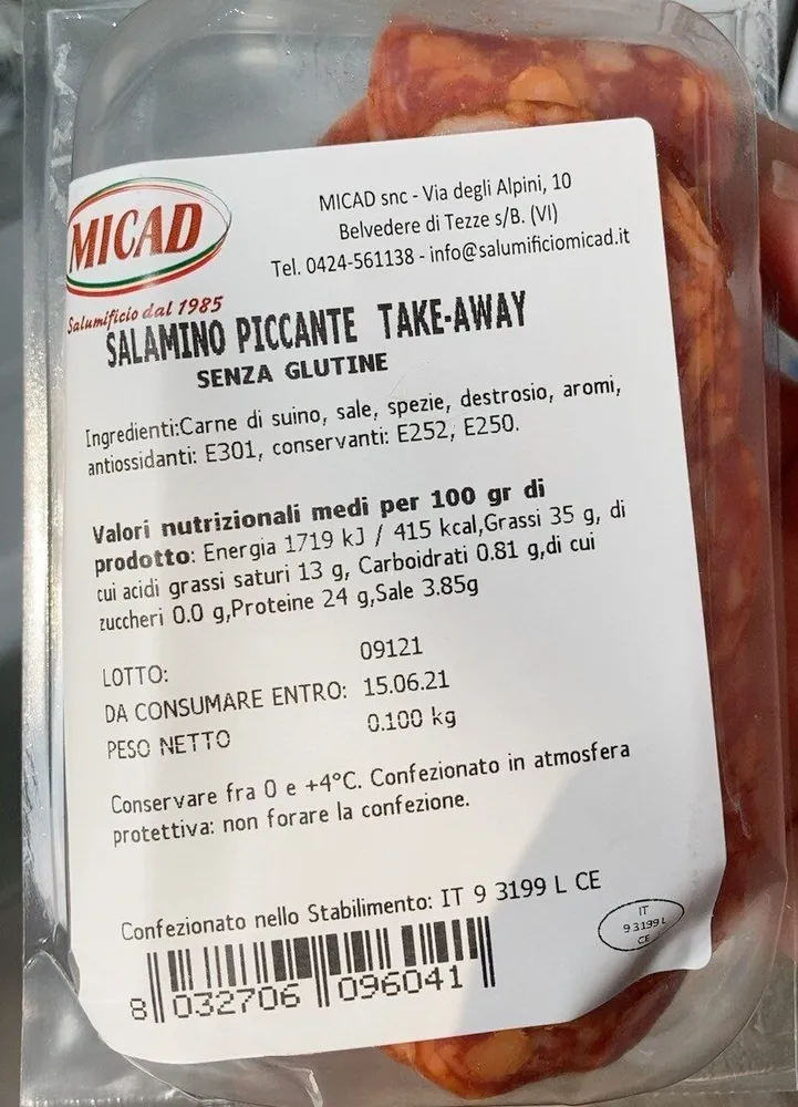 Salamino piccante