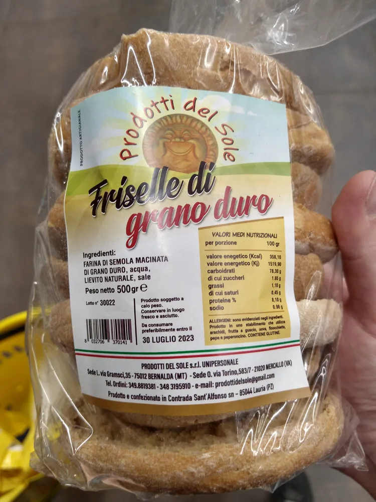 Friselle di grano duro