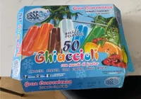 Ghiaccioli con succo di frutta