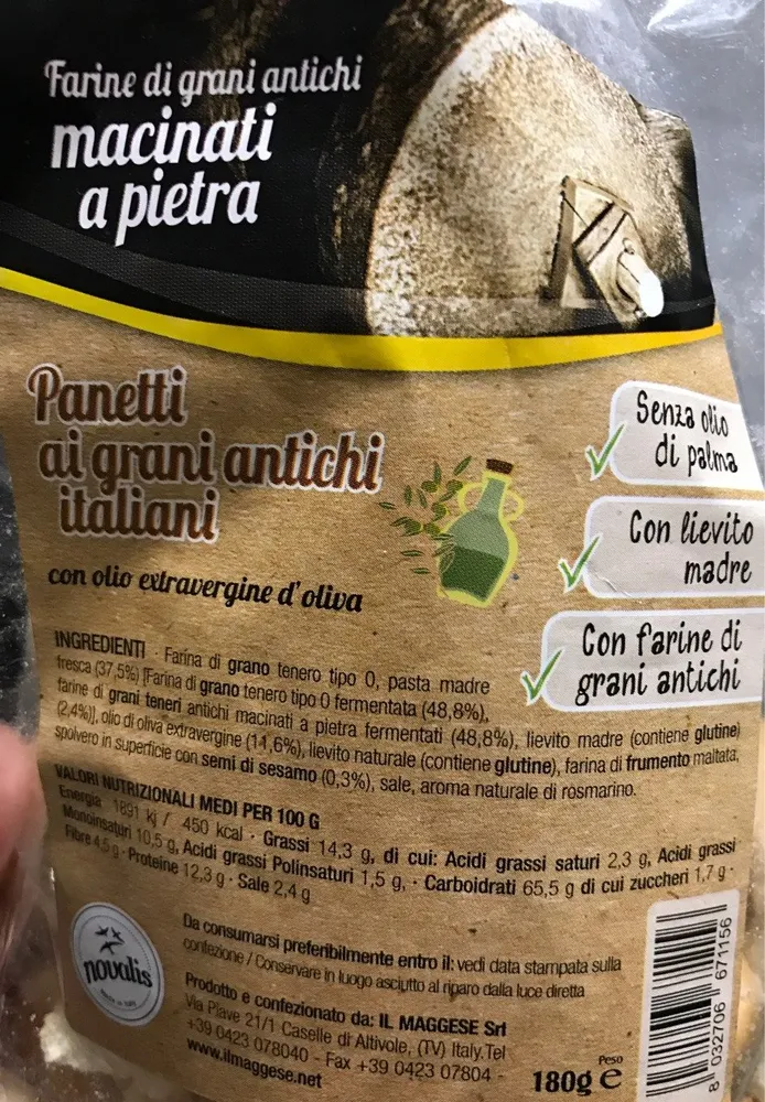 Panetti ai grani antichi italiani