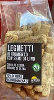 Legnetti di frumento con semi di lino