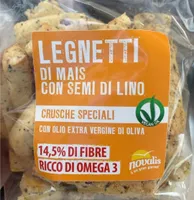 Legnetti di mais con semi di lino