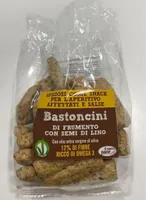 Bastoncini di frumento con semi di lino