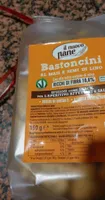 Bastoncini di mais e semi di lino
