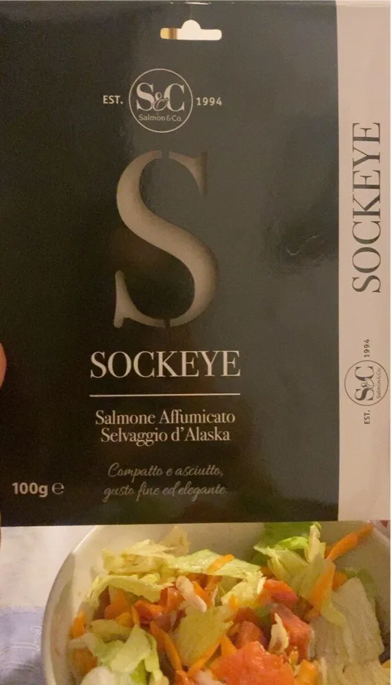 Salmone affumicato d alasca selvaggio