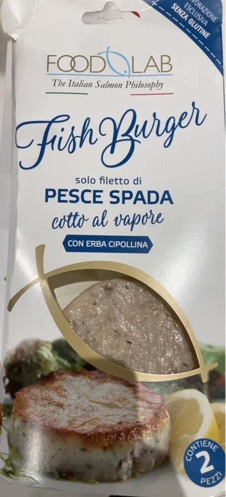Fishburger pesce spada