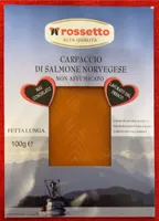 Carpaccio di salmone norvegese