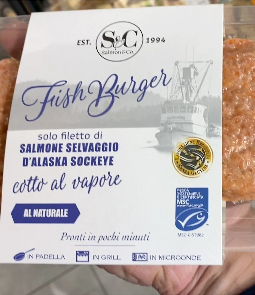 Fish burger
