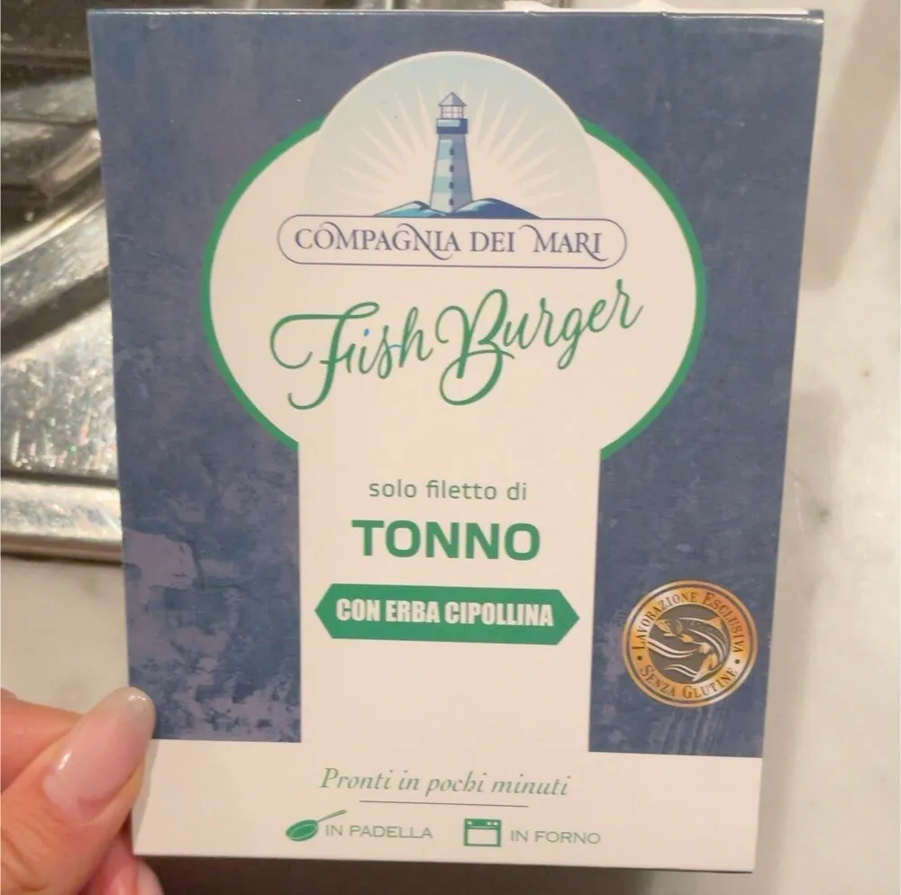 Fishburger di tonno