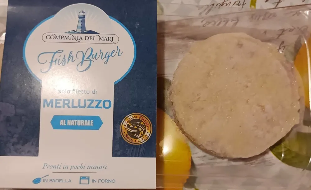 Fishburger di merluzzo