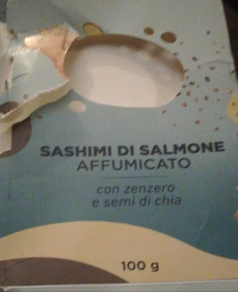 Sashimi di salmone