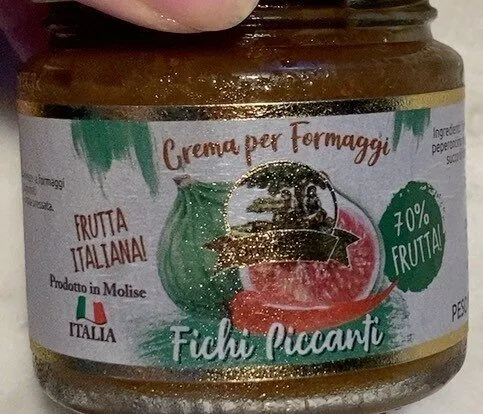 crema di fichi per formaggi
