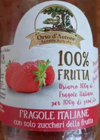 100% Frutta Fragole Italiane