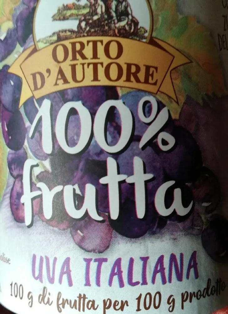 100% uva Itailiana