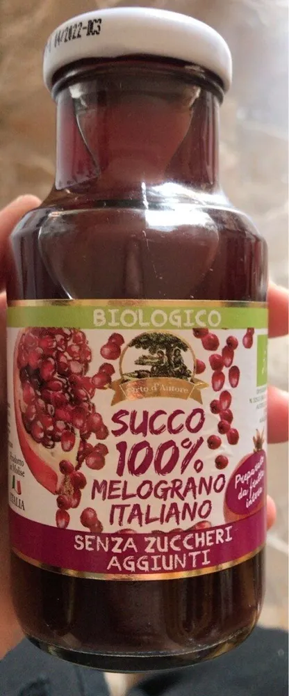 Succo 100% melograno italiano