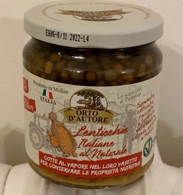 Lenticchie italiane al naturale