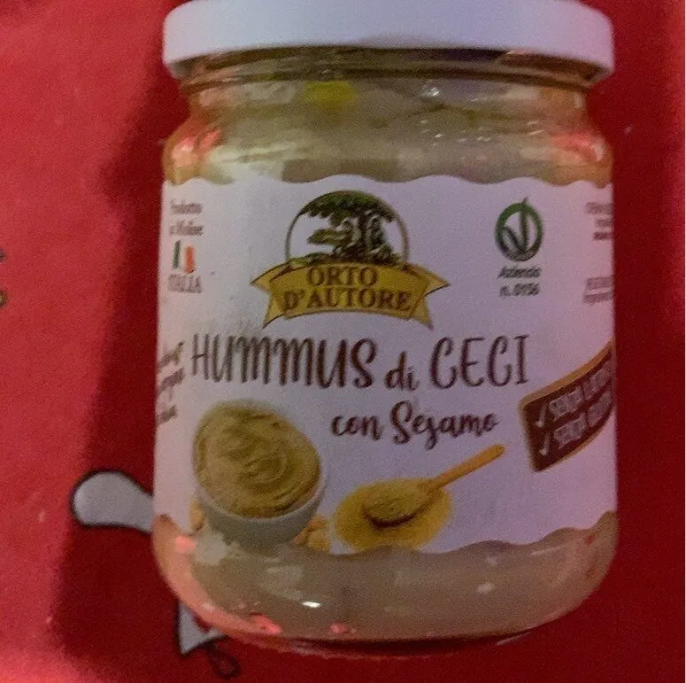 Hummus di ceci con sesamo