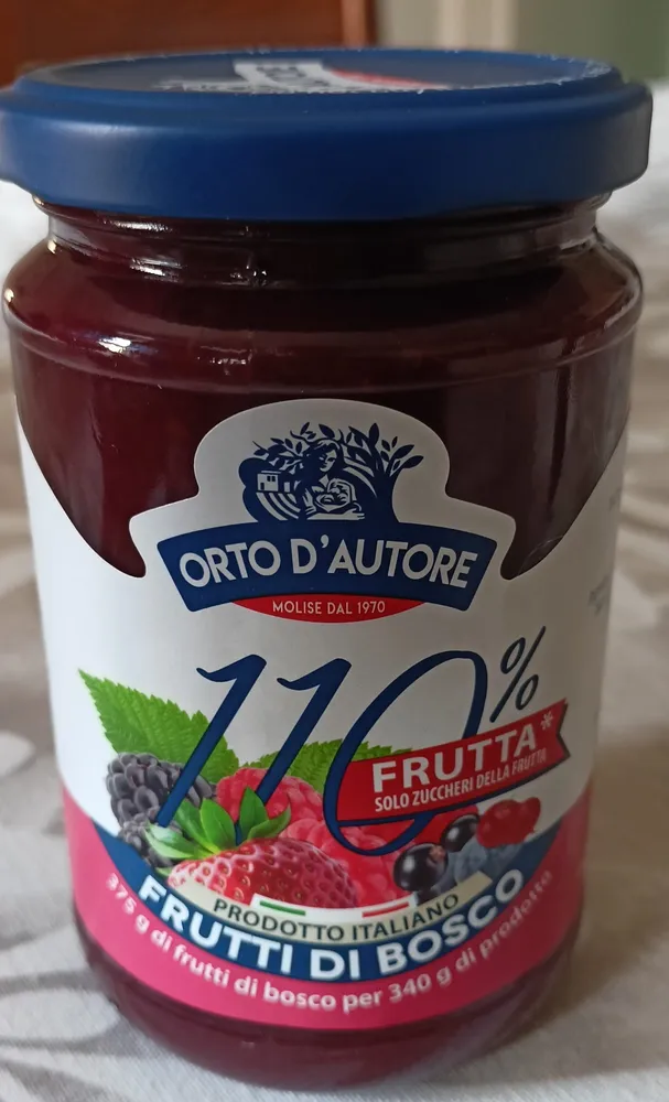 Confettura extra di frutti di bosco