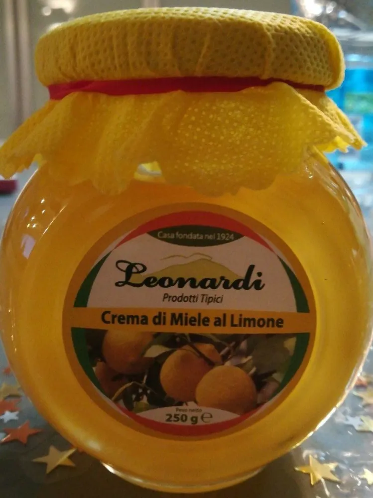Crema di miele al limone