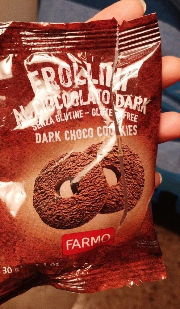 Frollini al cioccolato dark
