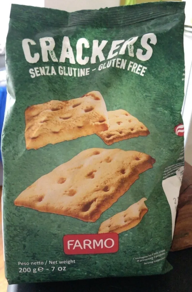 Crackers senza glitine