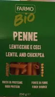 Penne lenticchie e ceci