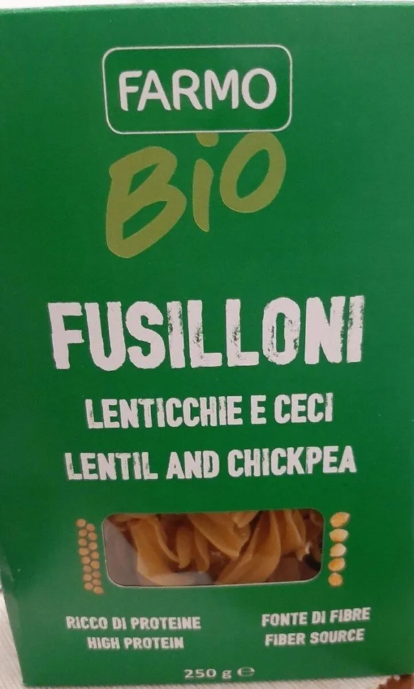 Fusilli lenticchie e ceci