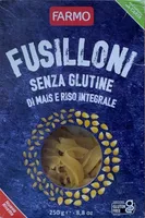 Fusilloni di mais e riso integrale
