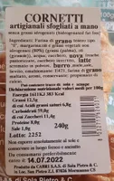 Cornetti sfogliati