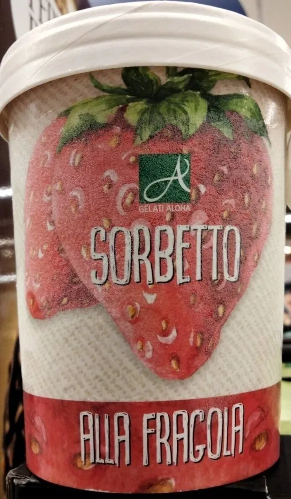 Sorbetto fragola