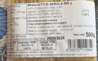 Spaghetti di Semola