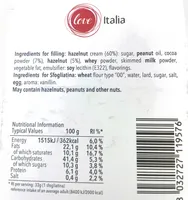 Sfogliatine Gianduja