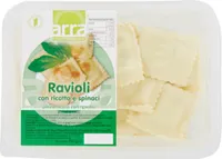 Ravioli con ricotta e spinaci