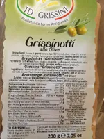 Grissinotti alle Olive