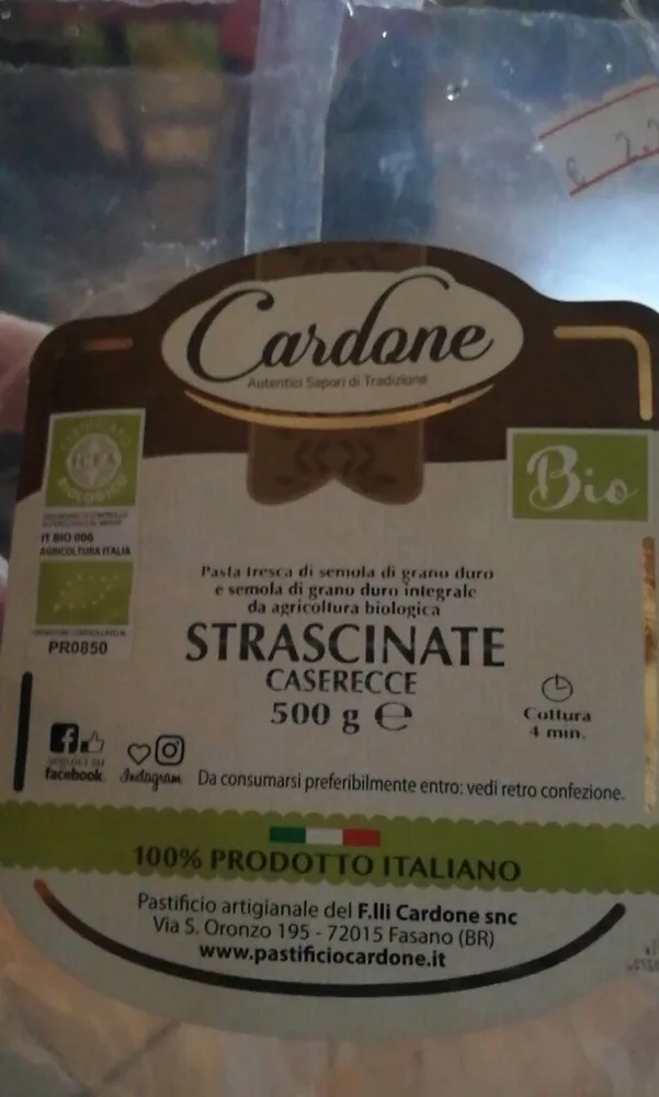 Strascinate caserecce